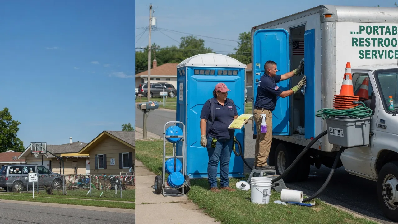 Portable Toilet Rental in Portage, MI near me